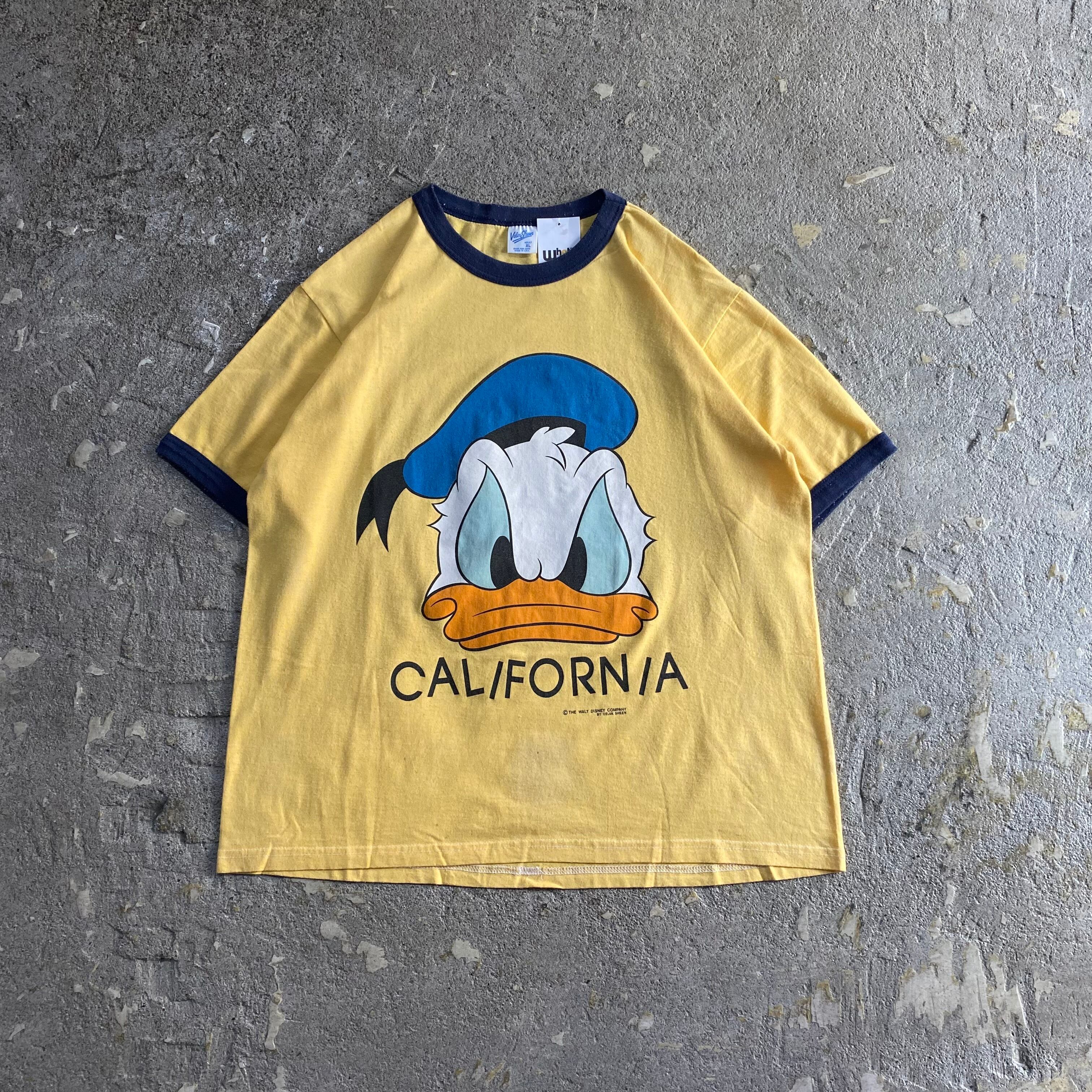 90s Donald Dack linger T-shirt【仙台店】