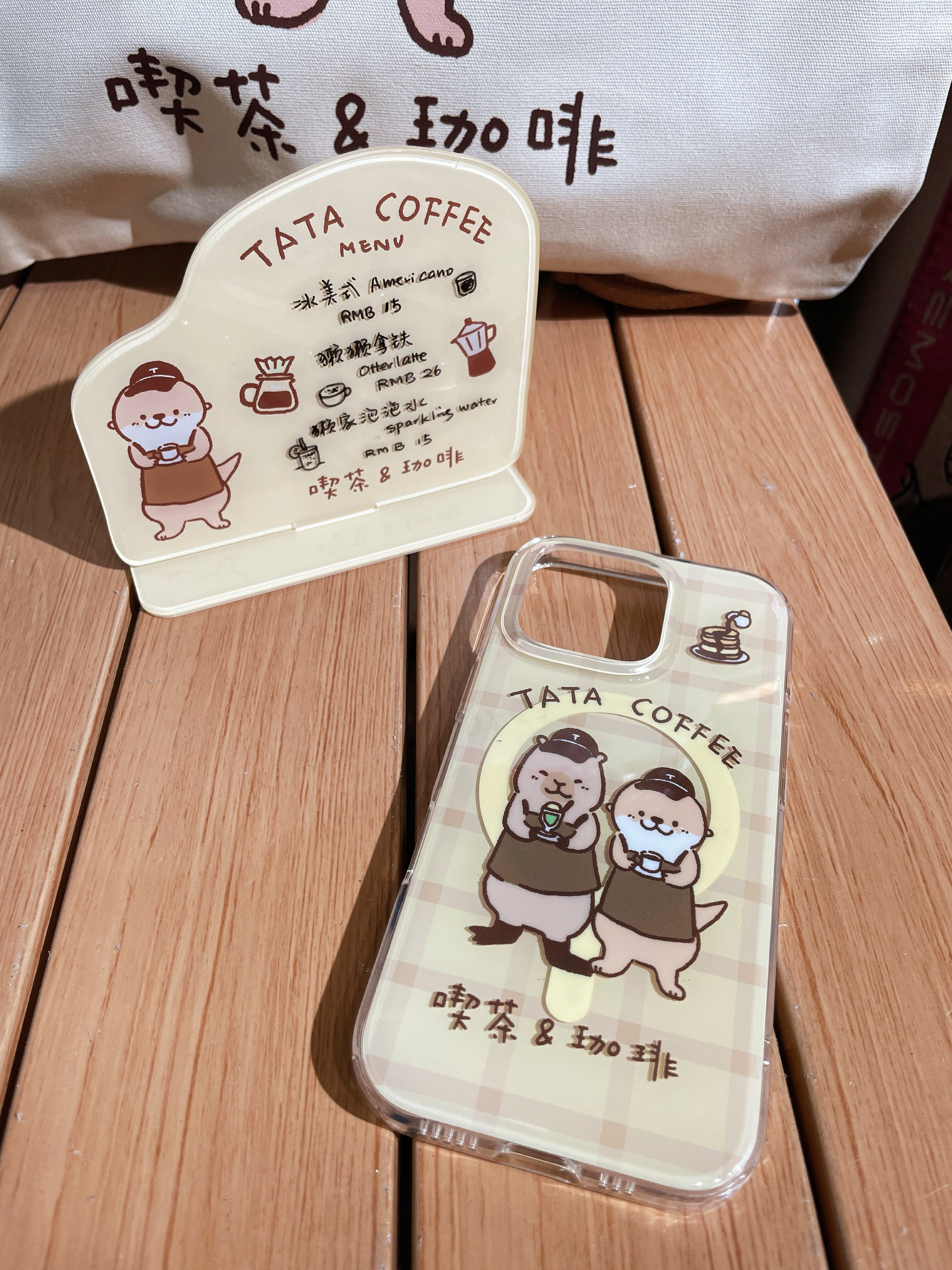 カワウソ＆カピバライラストiPhone16シリーズ Apple MagSafe対応スマホケース