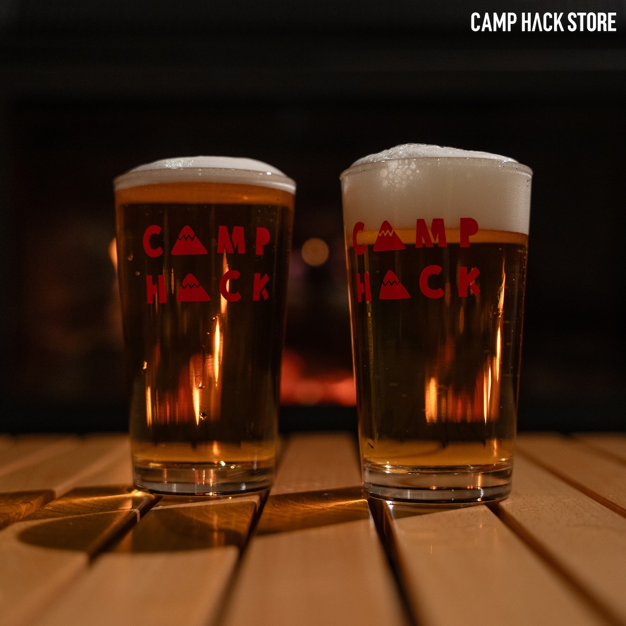 CAMP HACK / ハーフパイントグラス(220ml)