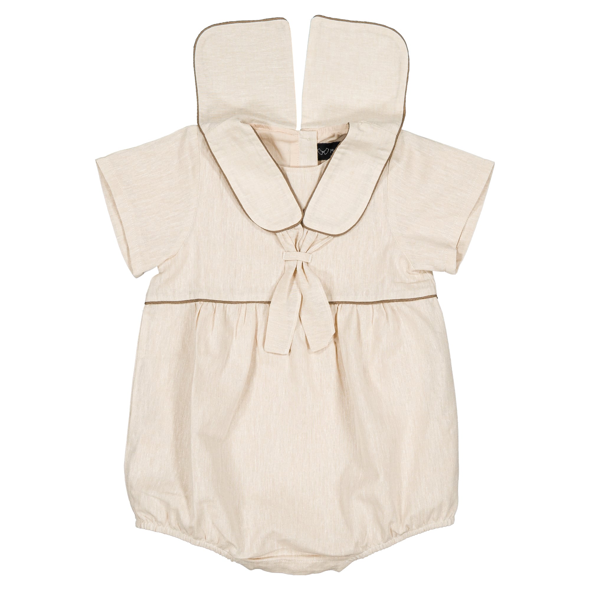 ご予約【MaisonMarelle】送料無料Romper NIEL- beige linen