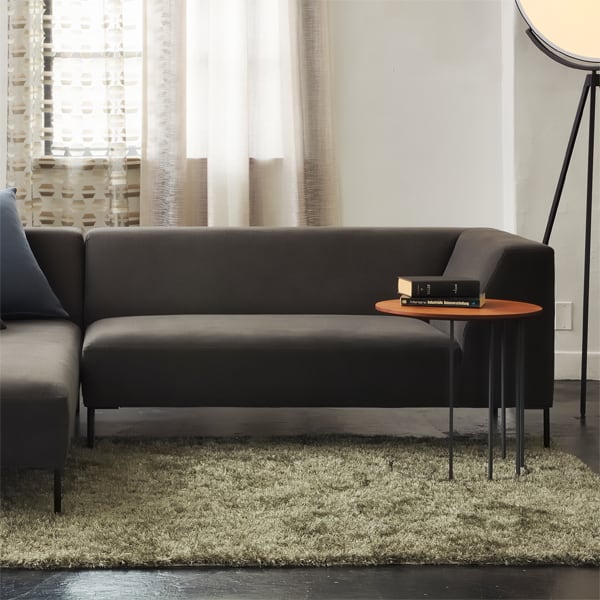 キングストン ソファ 2P片肘＋カウチ Cランク［リアルスタイル