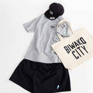 BIWAKO CITY / NYLON SHORTS / BLACK