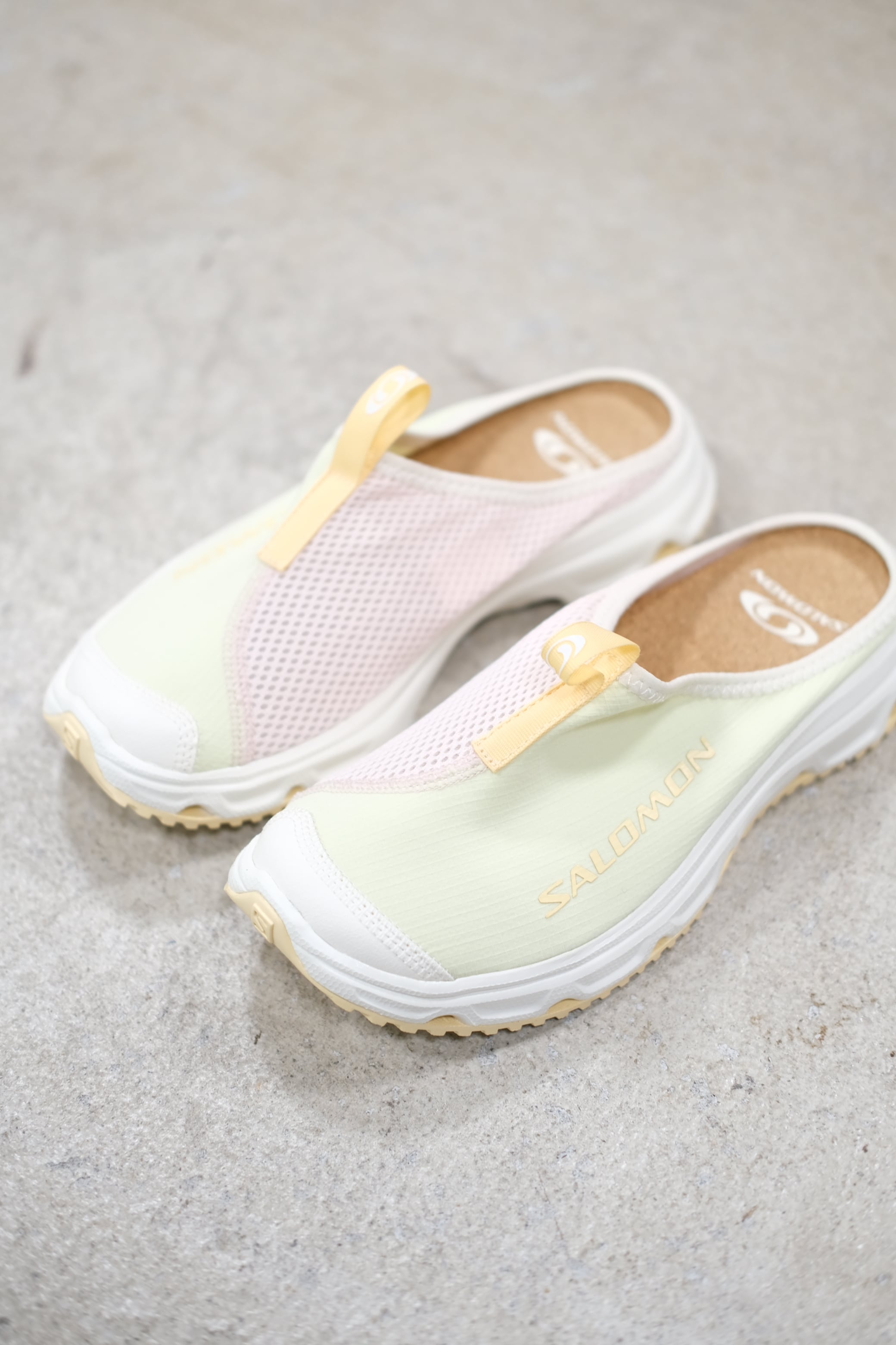 サンダル Salomon RX Slide 3.0 White Jade: Cloud Pink: Golden Fleece / salomon】RX SLIDE 3.0 - White Jade / Cloud Pink / Golden