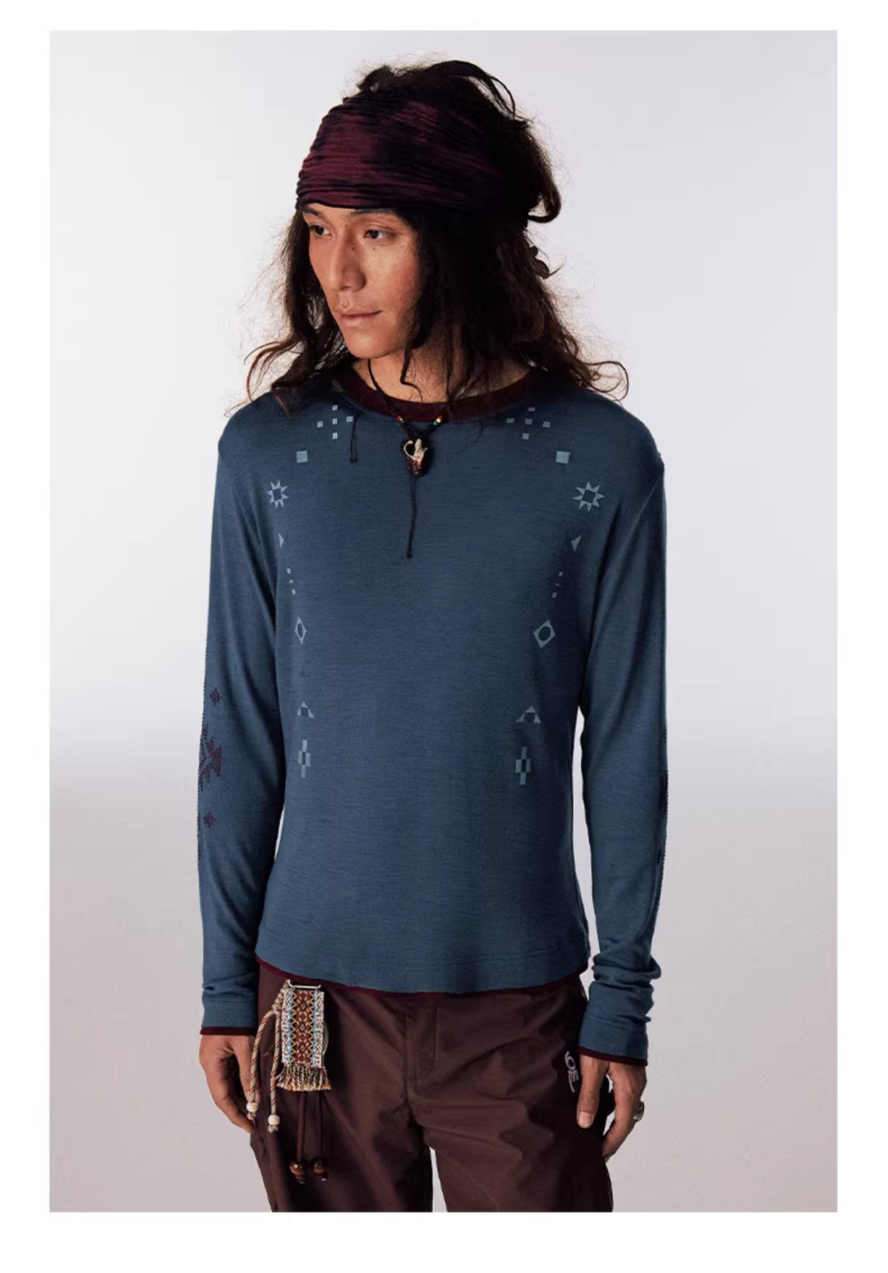 CONP Totem Embroidered Layered Top