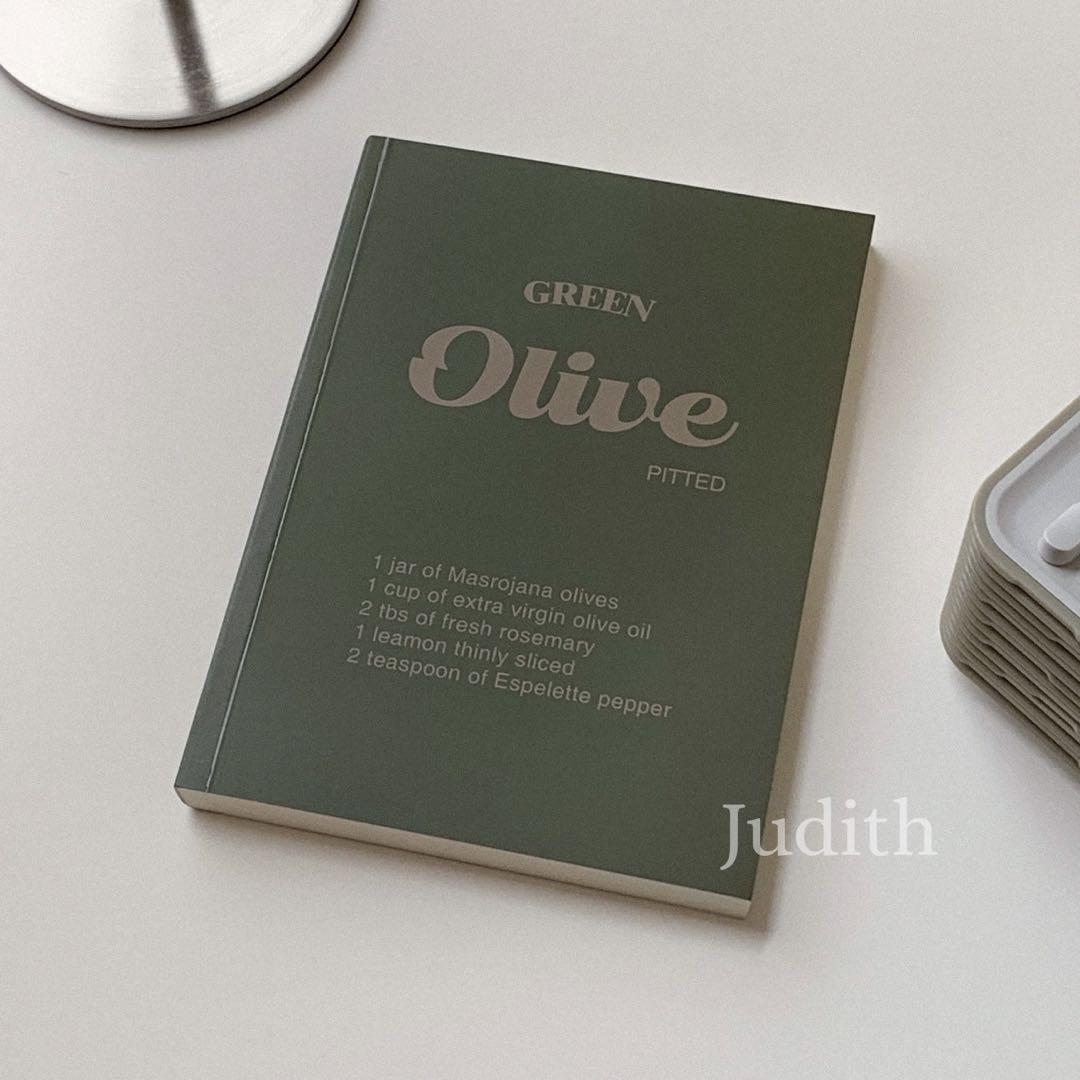 即納】Olive ダミー洋書 ダミーブック 英字 韓国 北欧 海外 雑貨