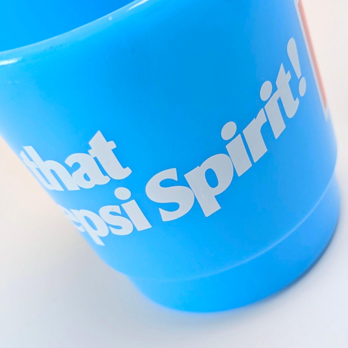 ♧【 STACKING MUG / スタッキングマグ   積み重ねられるマグ  】 PEPSI（ペプシ）BLUE / プラスティックマグ / ミルキーマグ〚アメリカン雑貨 アメトイ〛