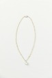 25018-Black Pearl Rutile Quartz Necklace