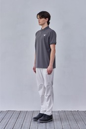 GOXO ゴーエックスオー クールフィットシャツトップ チャコール