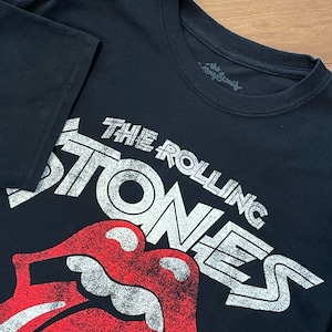 【The Rolling Stones】公式 バンドTシャツ USツアー78 レプリカ ベロマーク ローリングストーンズ Mサイズ us古着