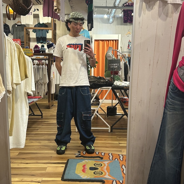 【HIPHOP】デニムカーゴパンツ