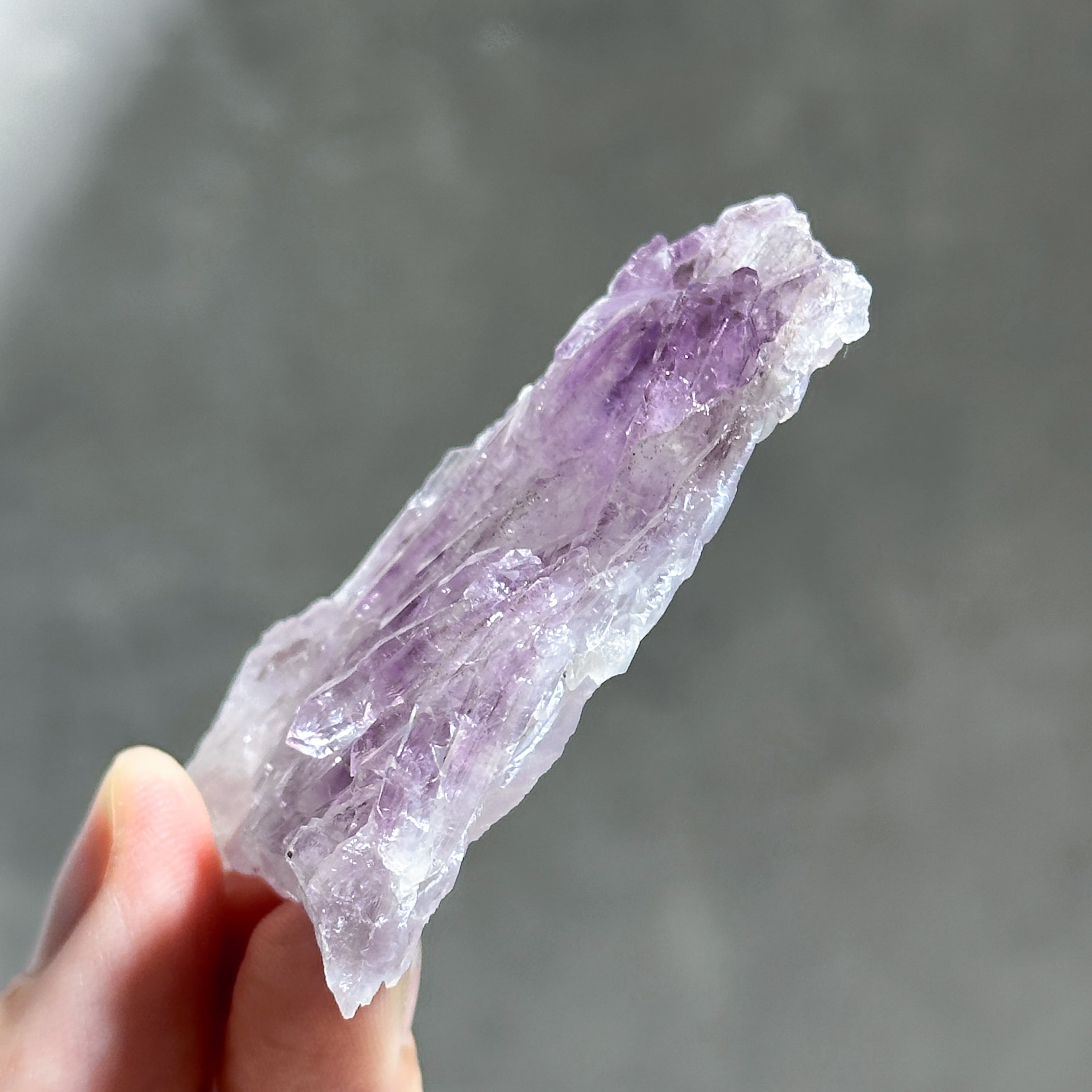 フラワーアメジスト プレート風 22◇ Flower Amethyst ◇天然石・鉱物