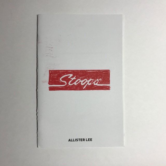 STOOPS ZINE by Allister Lee