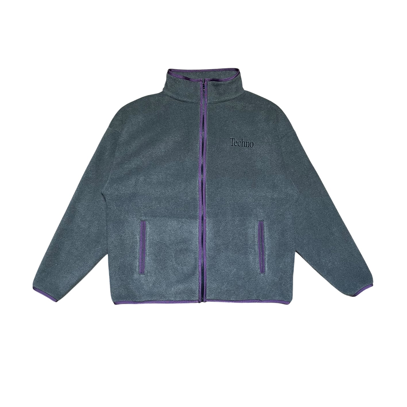 ICE & TECHNO / TECHNO LOGOTYPE ZIP FLEECE | Answer