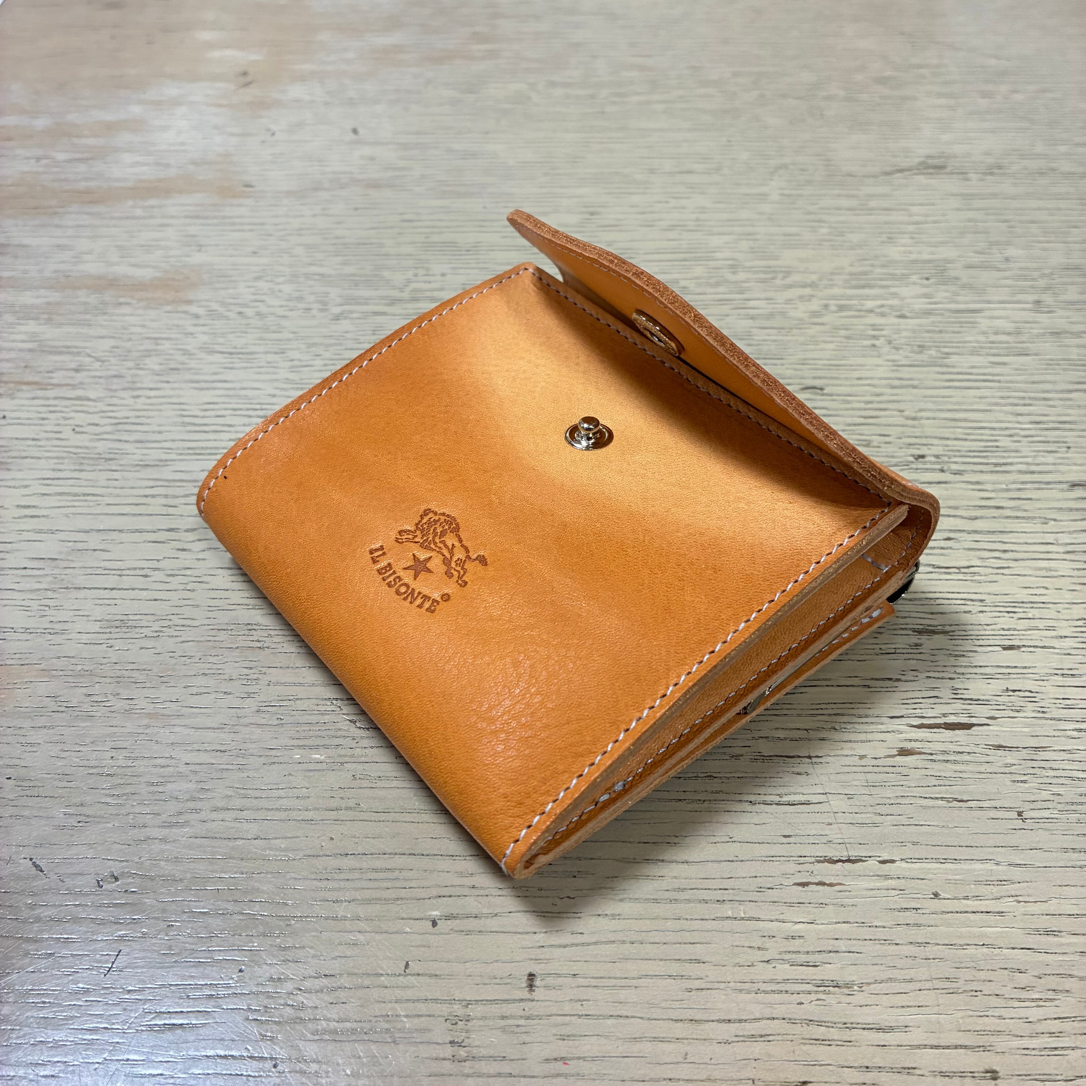 Since 1970 メダル コレクション IL BISONTE イルビゾンテ 2つ折りガマ