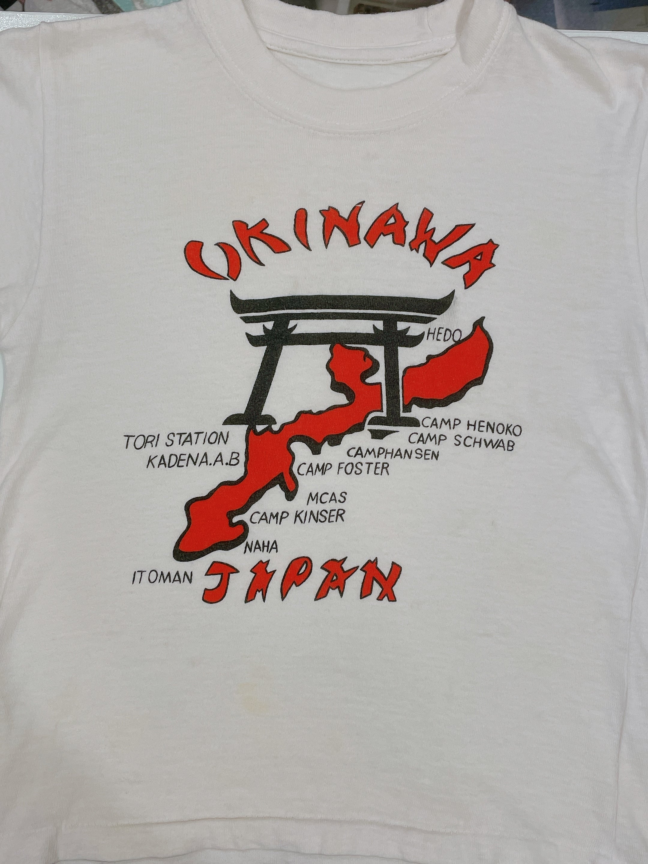 【キッズ】70年代〜 OKINAWA ヴィンテージスーベニアTシャツ | Used & Vintage Clothing 『VALON』『Lanp』  powered by BASE