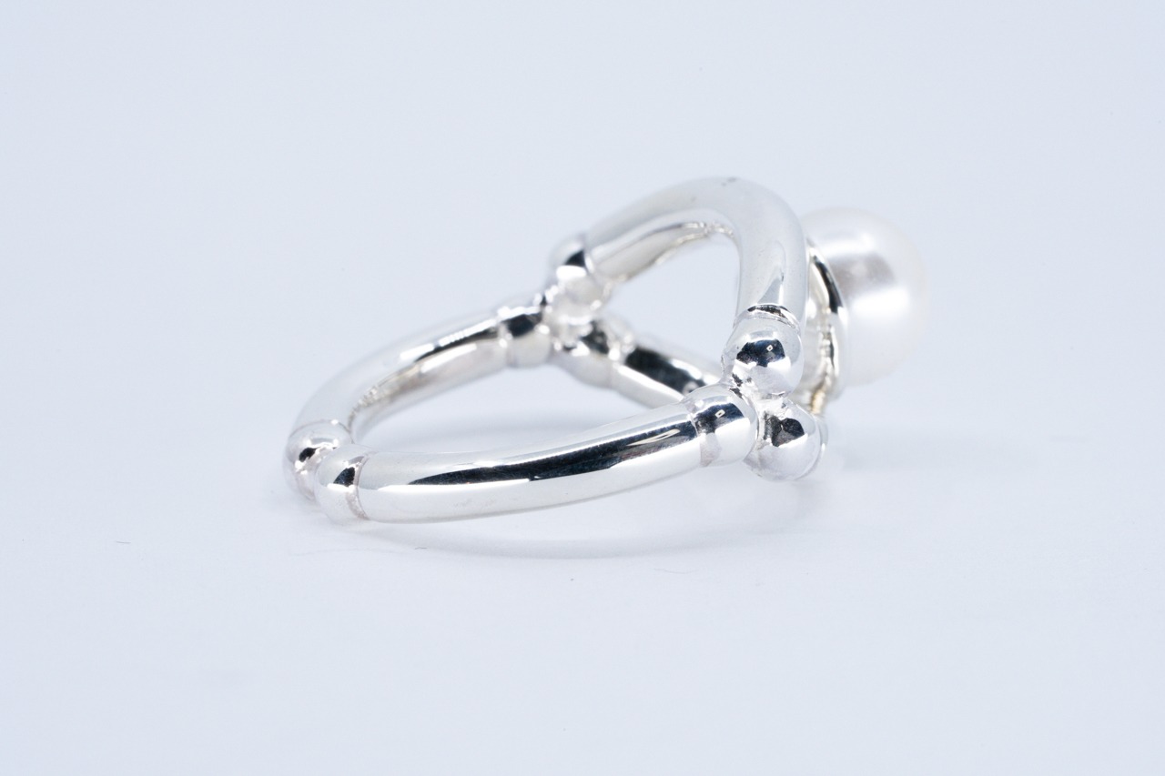 R-106 Breastplate Ring (Eye of Truth Pearl) パール