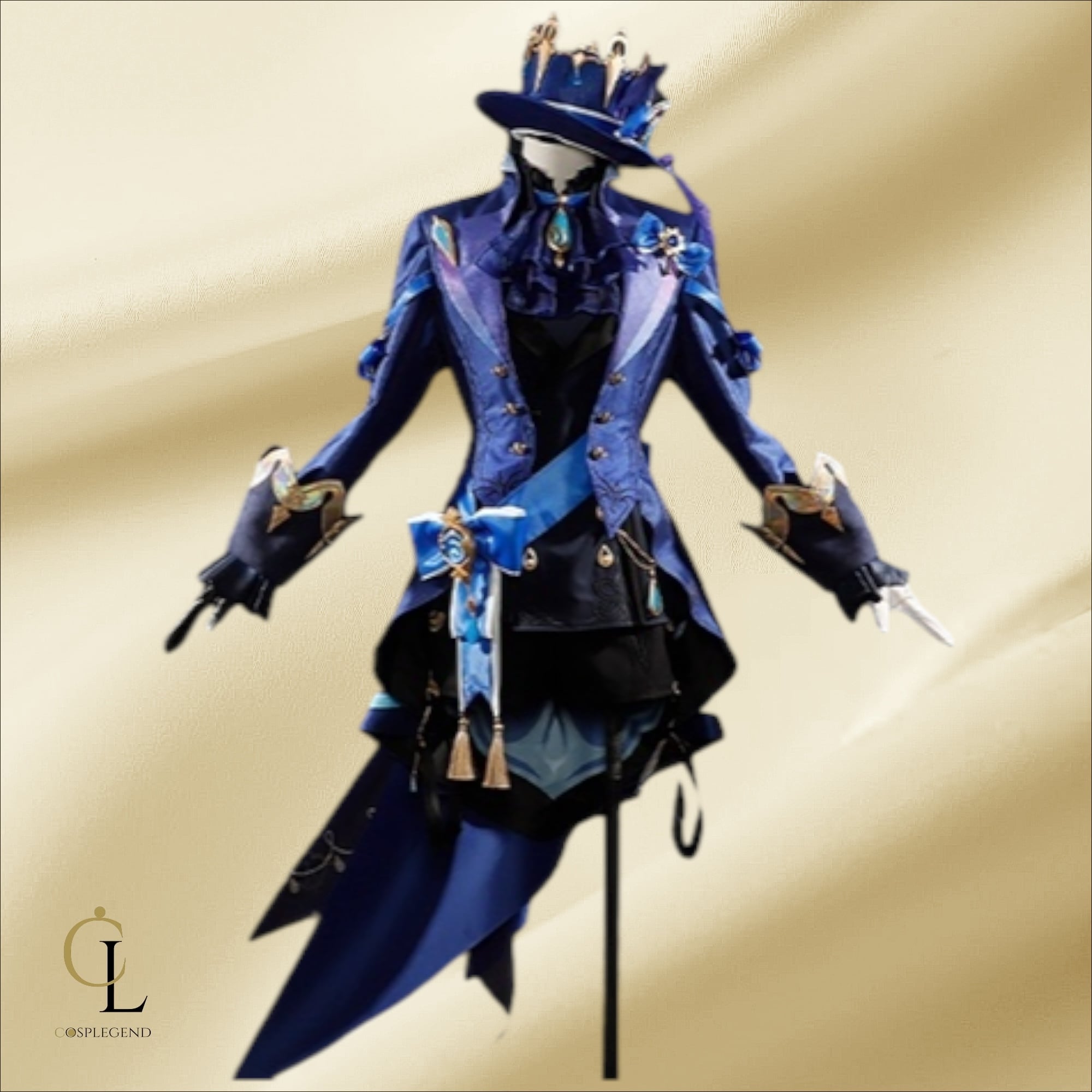 原神 フリーナ ウーシア（黒フリーナ） 高品質 コスプレ 衣装