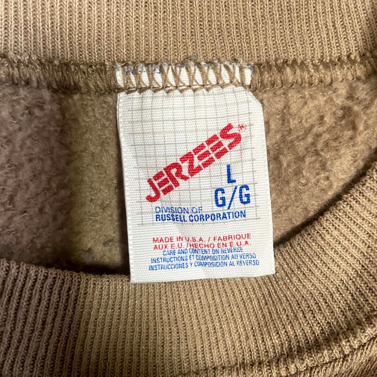 90年代 USA製 カントリーデザイン 手刺繍 スウェットシャツ レディース 