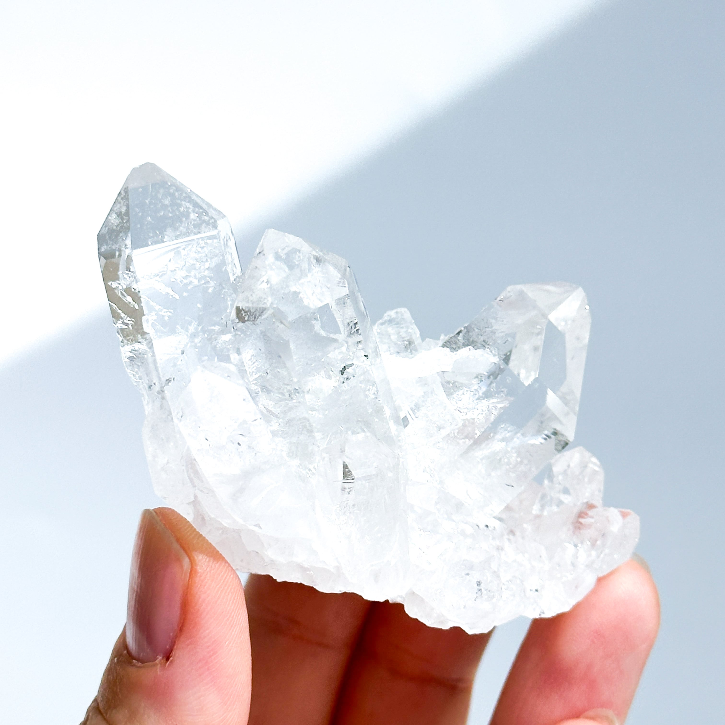 【トカンティンス】水晶　クリアクォーツ ゼッカ産水晶クリアクォーツ クラスター91◇ Clear Quartz ◇天然石
