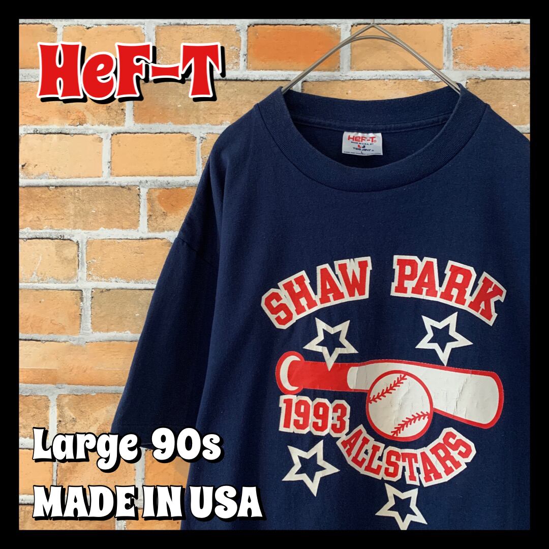 HeF-T】90s ベースボール オールスター Tシャツ USA製 野球 | 古着屋 