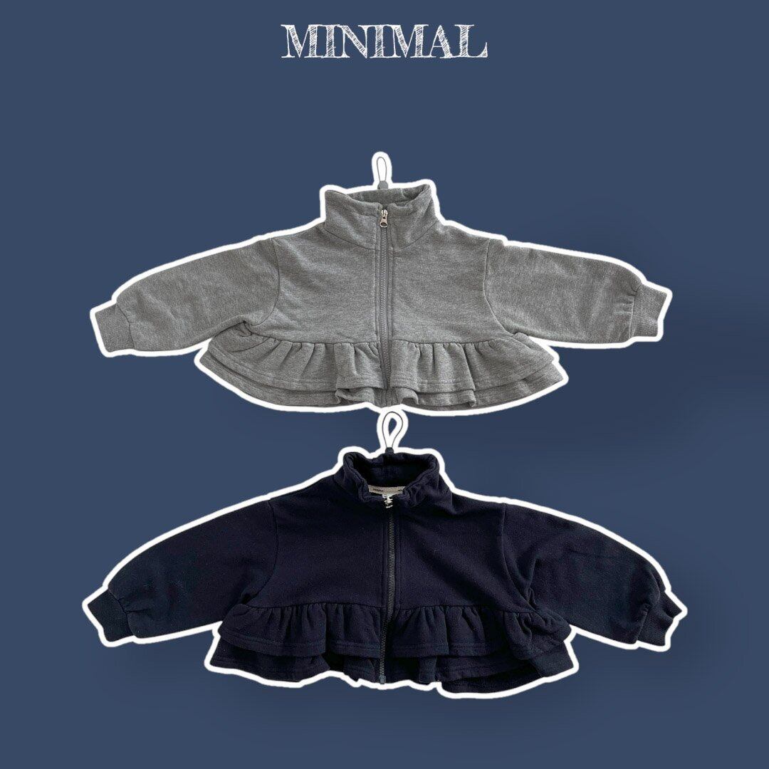 【即納】curly cancan zip-up // minimal