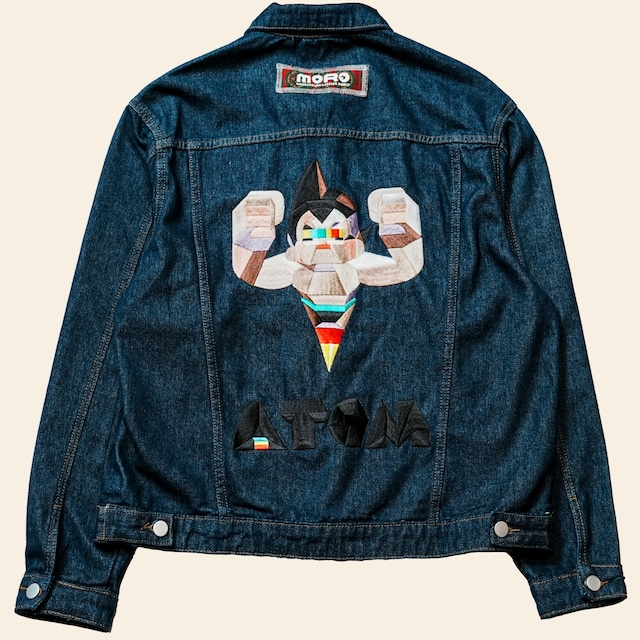 Spectrum Shishu Denim JKT "ATOM" feat.MonkeyDesign【S.BLUE】