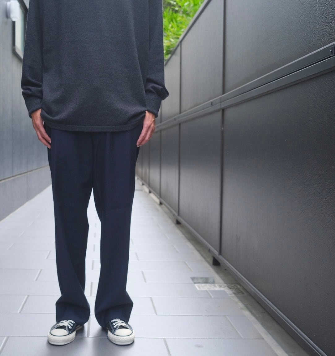 comoli ウールギャバ6P パンツ size2 COMOLI ウールギャバ 6P パンツ 2 ☆COMOLI ウールギャバ6Pパンツ