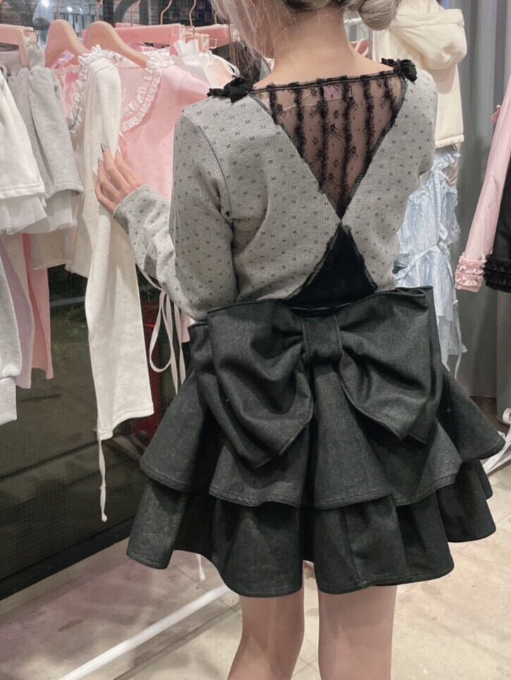 S/S ワッフルレーストップス | lilLilly official webstore
