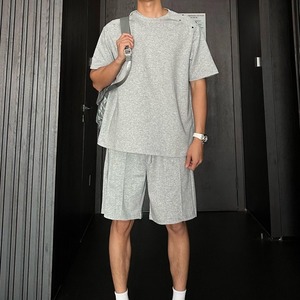 アクセントTシャツ＆ショートパンツセットアップ　MT0530008