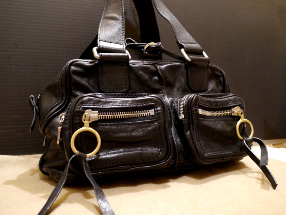 Chloé 【美品】 クロエ ベティ ハンドバッグ コインケース付き レザー 