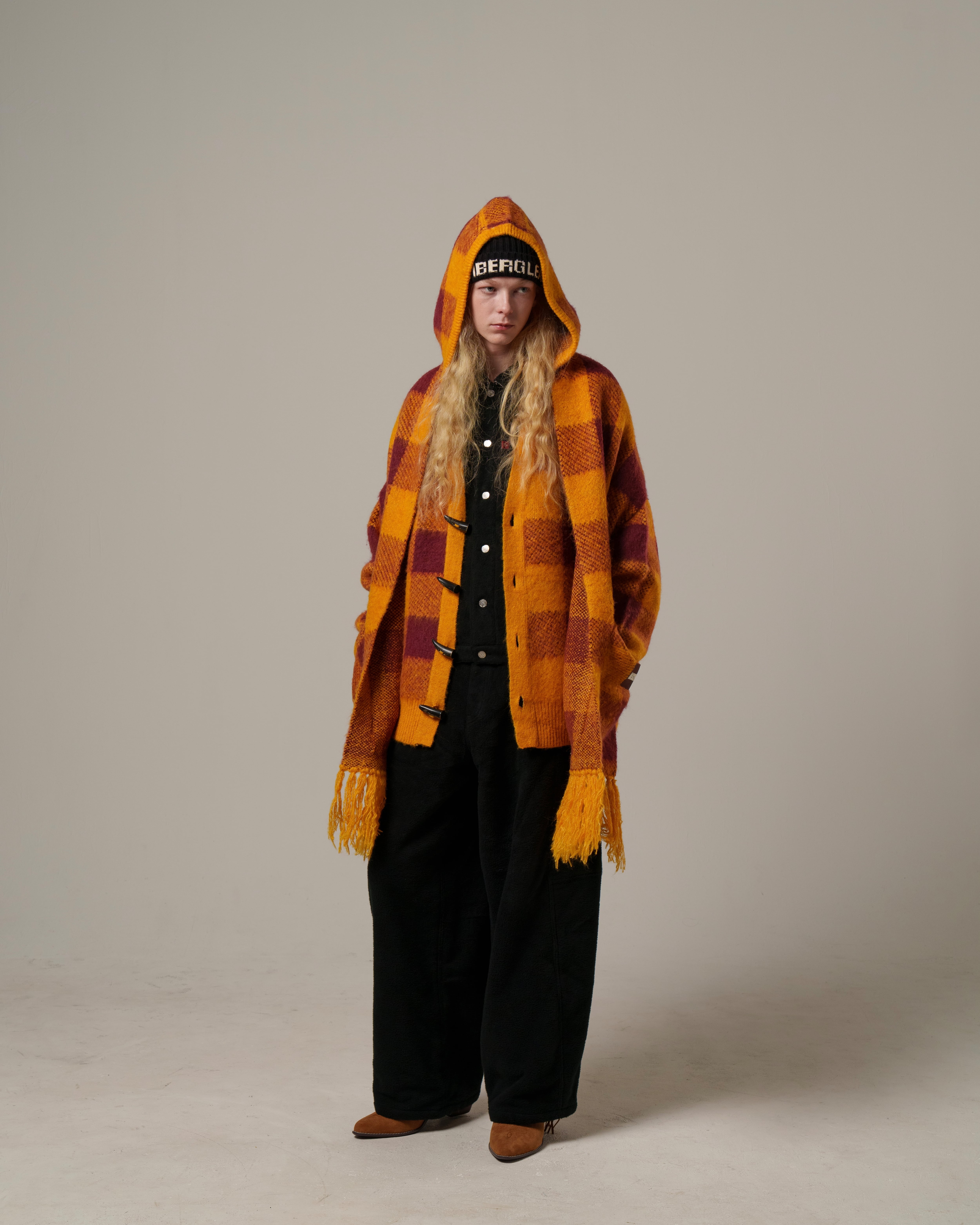 小物 AMBERGLEAM MOIST HOODIE PONCHO Moist Hoodie Poncho/Honey | AMBERGLEAM