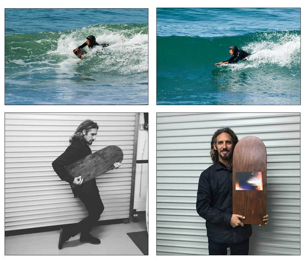 ロブマチャド サイン入りミニベリーボード ROB MACHADO SURFBOARDS