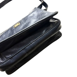 vintage CELINE leather shoulder bag