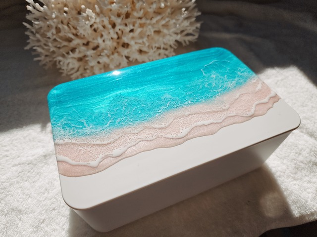 197.オーシャンレジンアート マルチケース