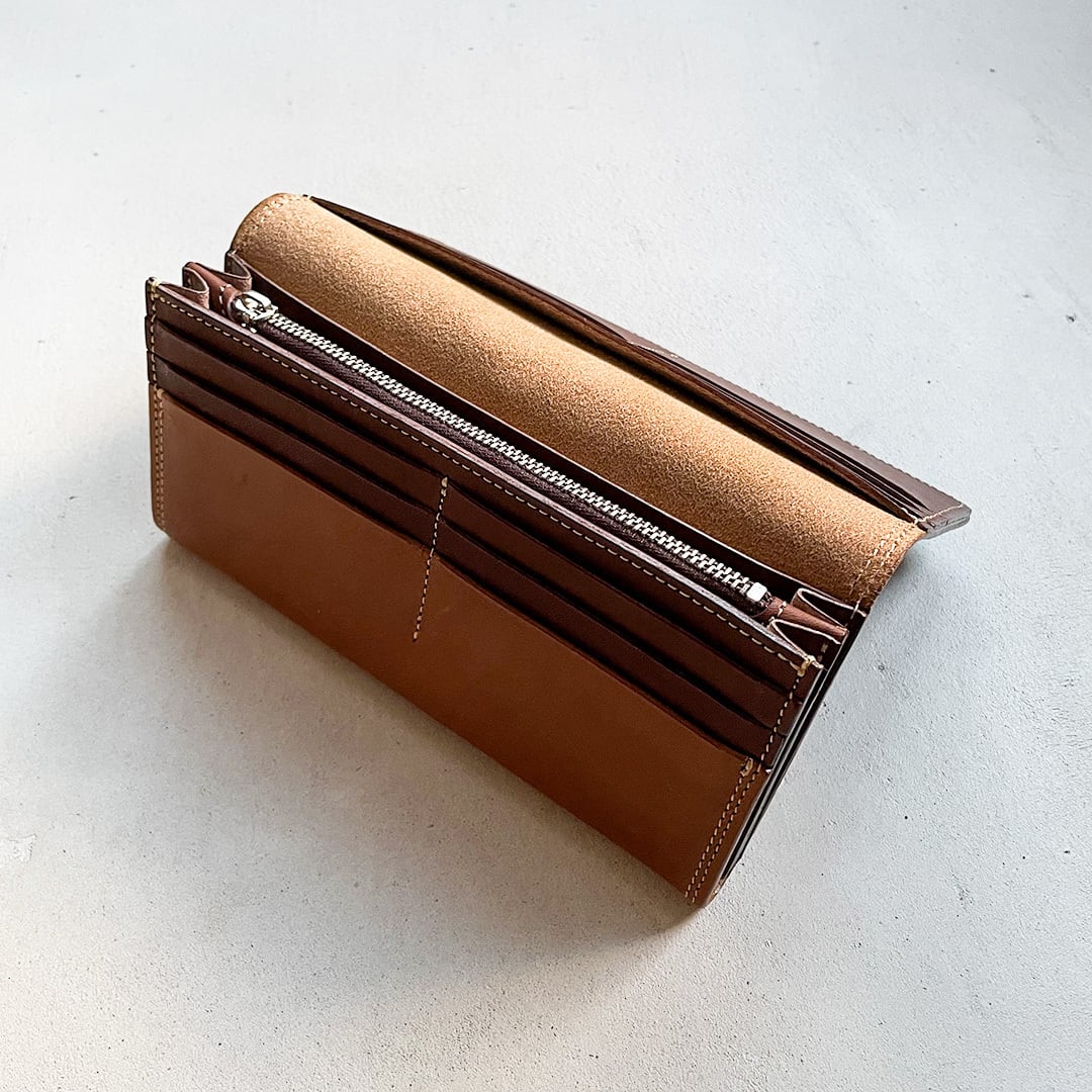 ブラウンの長財布 | LEATHER CRAFT C/Rem