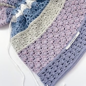 [Pattern] シェルボーダーバッグ