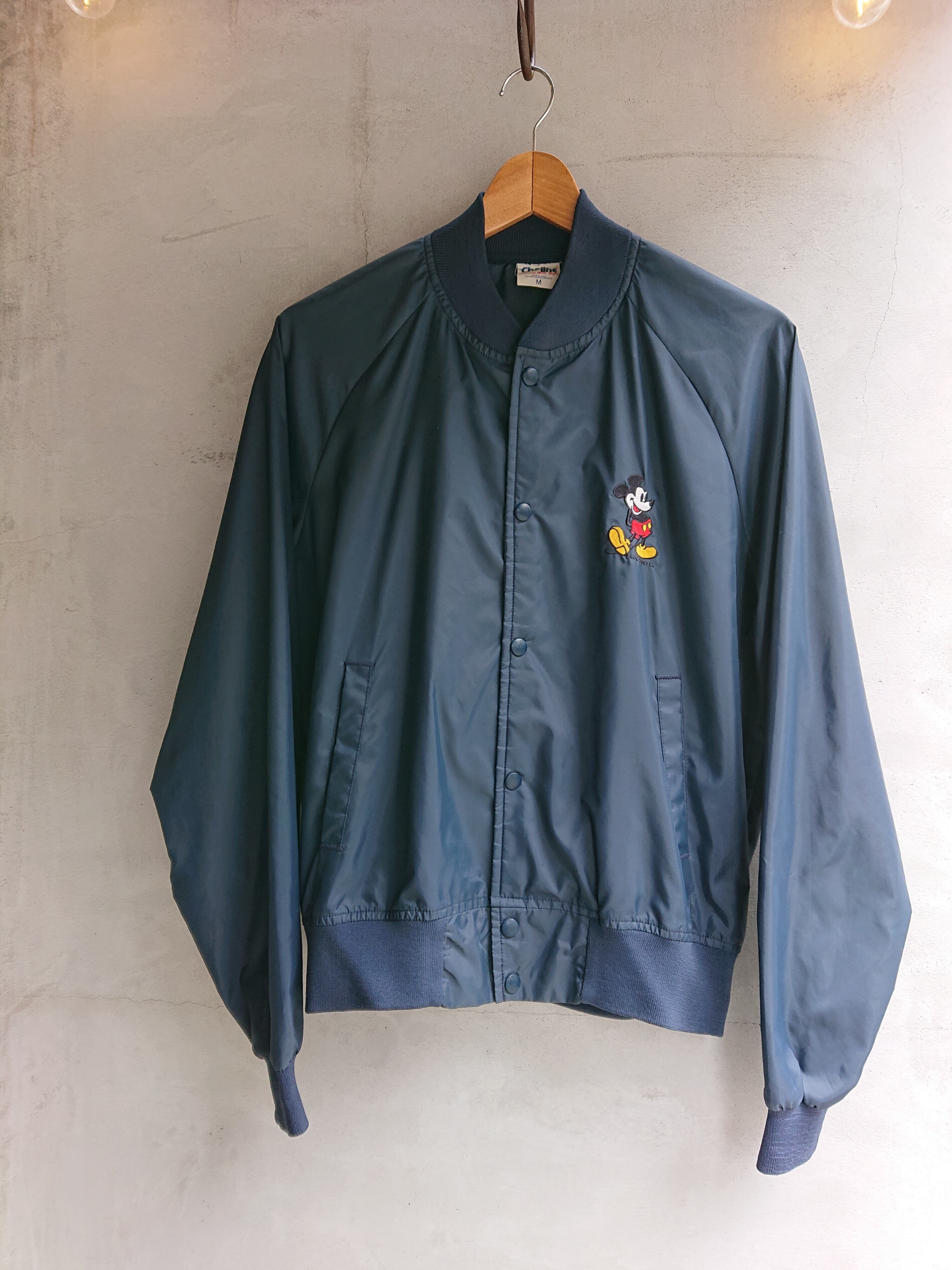 1980s WALT DISNEY MICKEY NYLON JACKET