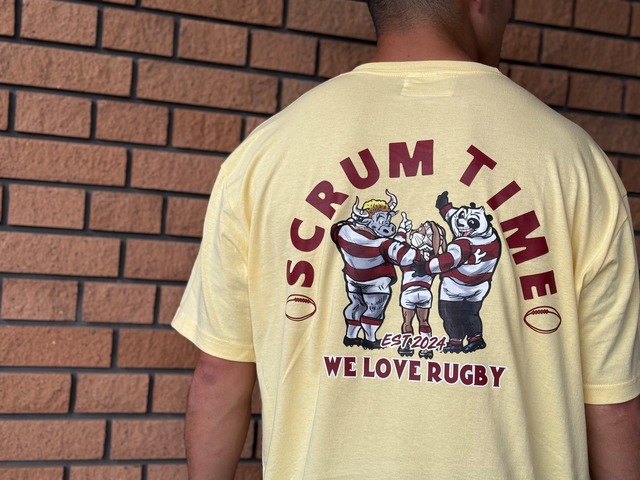 LET’S PLAY RUGBY トレーナー　ネイビー