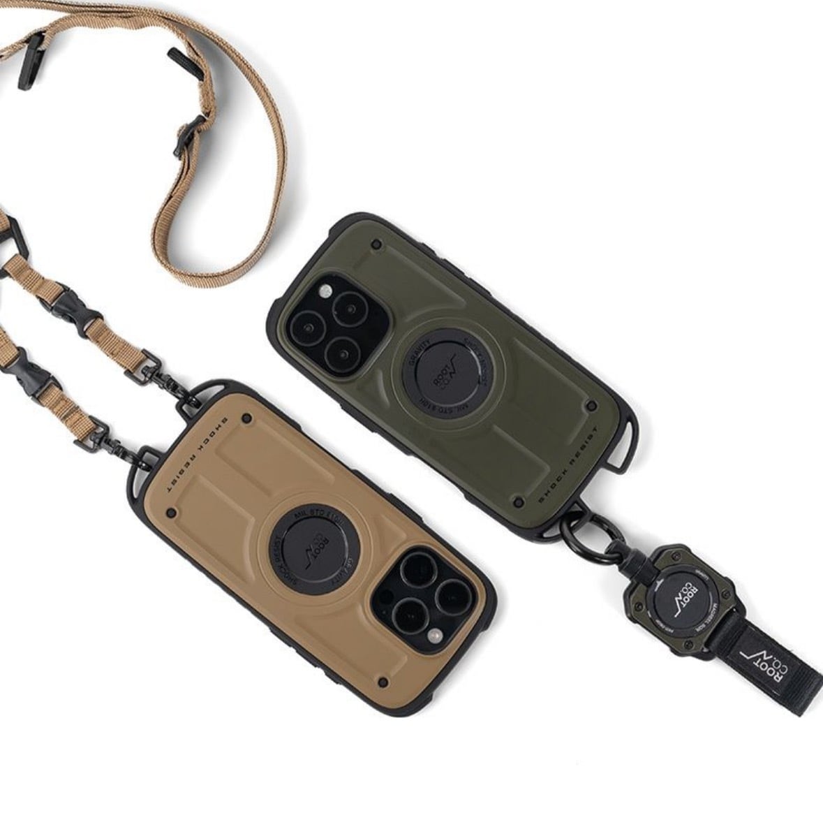 ROOT CO. [iPhone17Pro専用]GRAVITY Shock Resist Case Rugged