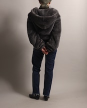 Helmut Lang / Faux Fur Parka