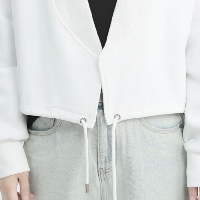 Drawstring short jacket【2color】 C0770