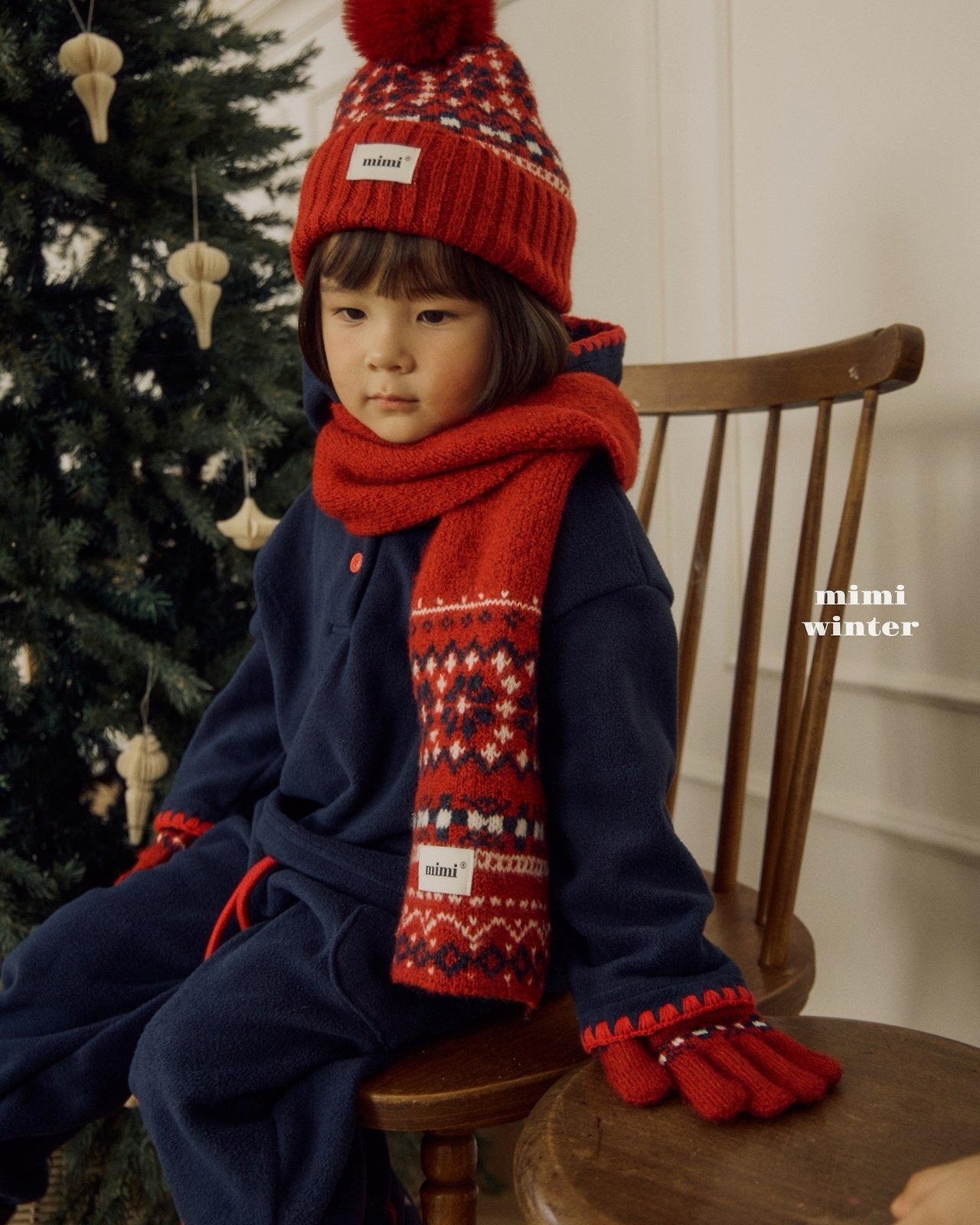 BYMIMI［取寄］jacquard muffler 26winter