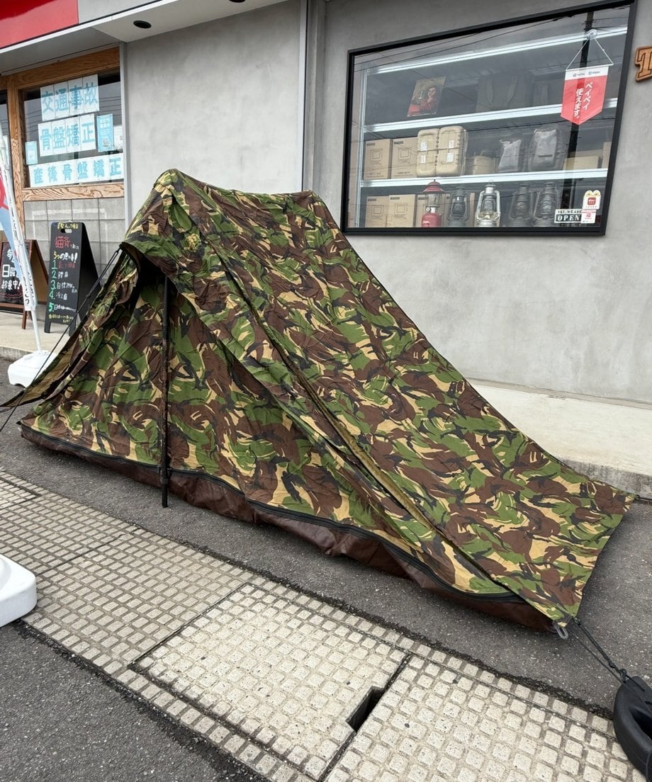 軍幕 ダッチアーミーテント DPMカモ オランダ軍 | ヴィンテージ