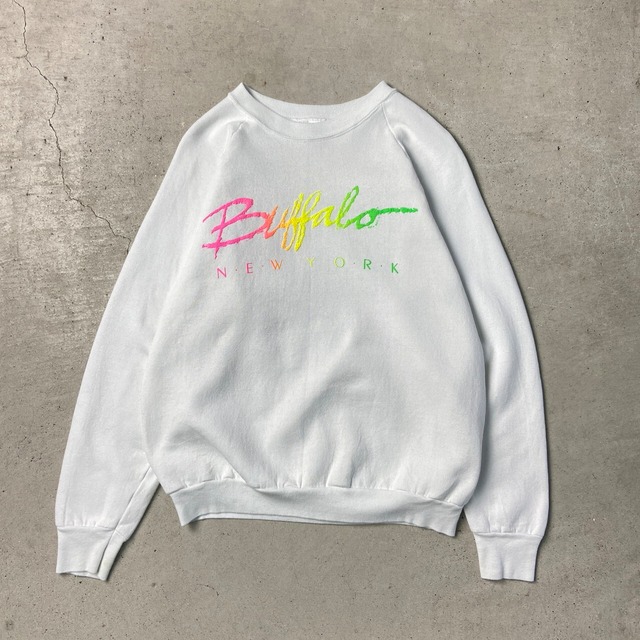 80年代 USA製 FRUIT OF THE LOOM フルーツオブザルーム Baffalo 