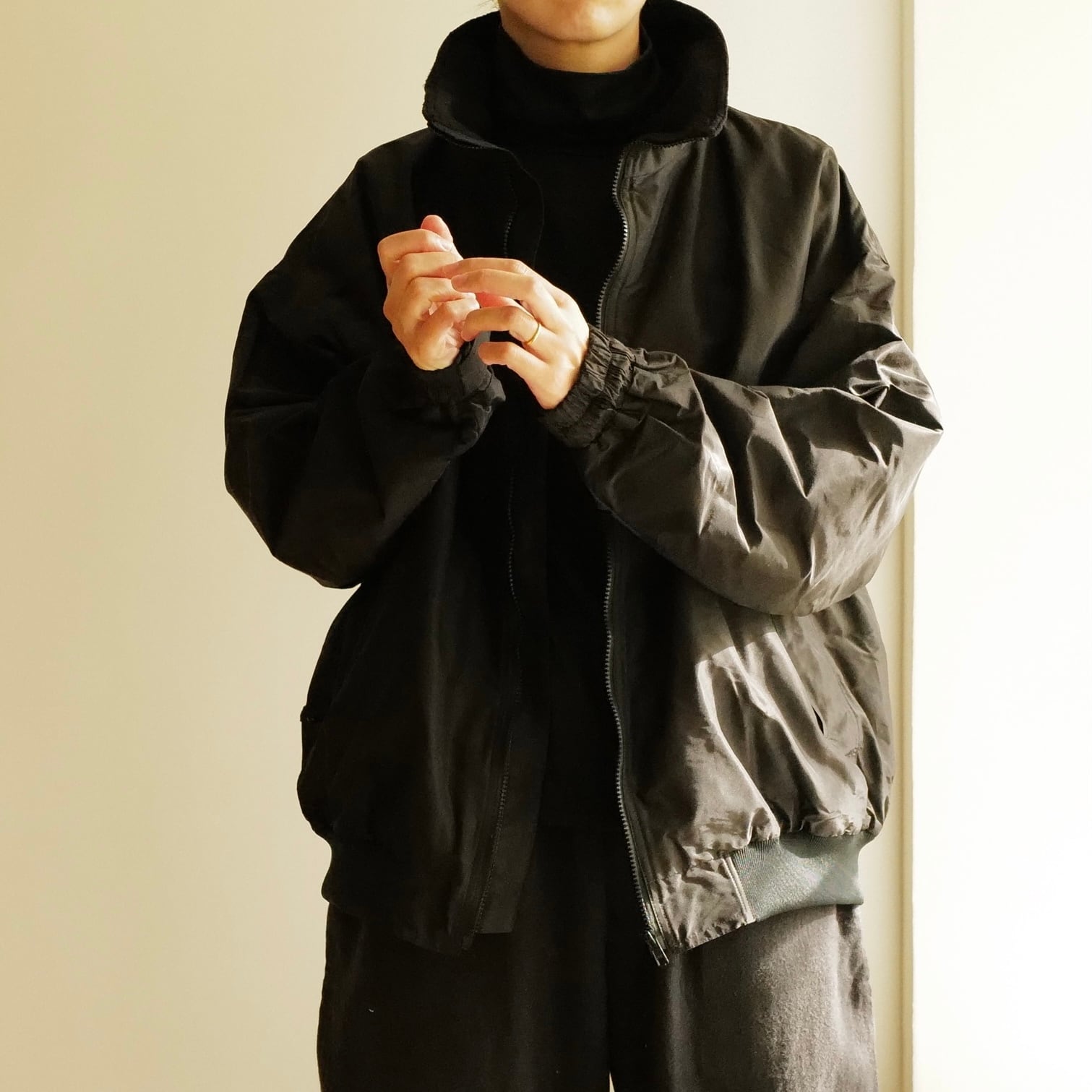 COMOLI ｜コットンシルクトラックジャケット | HJ GALLERY 