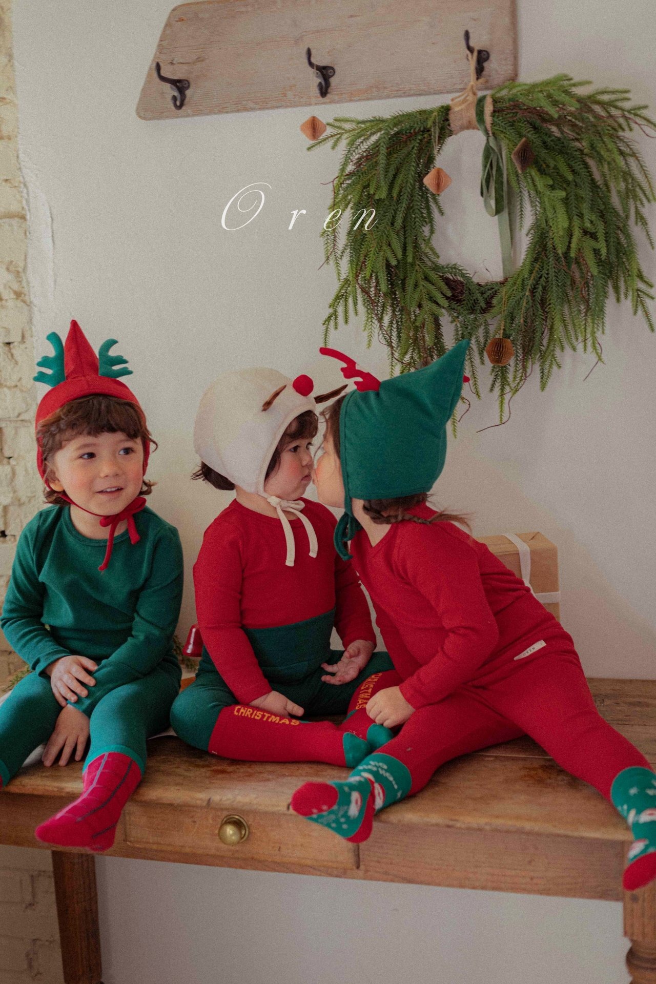 Oren X-mas［取寄］hoho santa roomwear setup