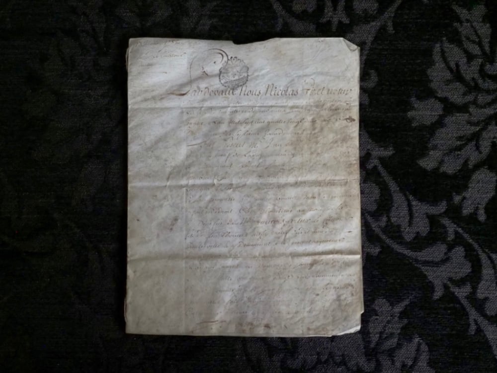 羊皮紙の古文書 Ⅱ | antique Salon