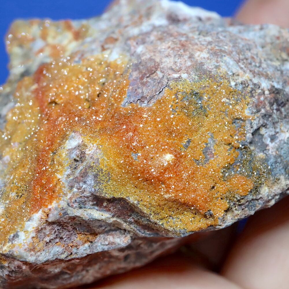 自主採掘！アリゾナ産 褐鉛鉱 バナジン鉛鉱 バナジナイト 152,7g