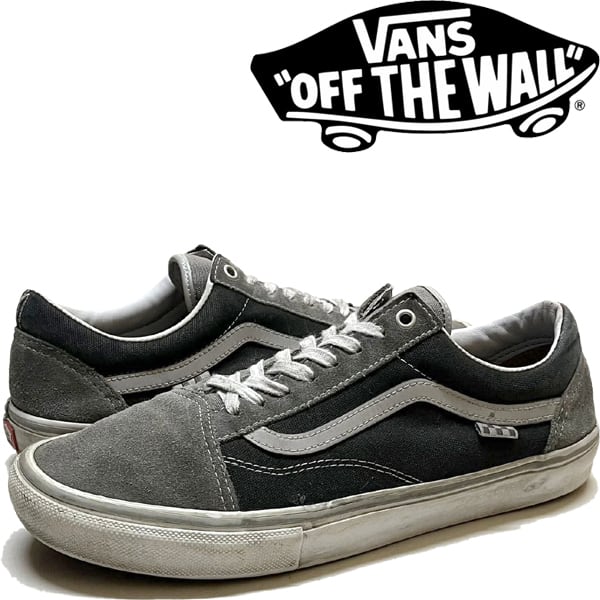 1点物◇バンズVANSオールドスクール黒スエードスニーカー古着メンズ30