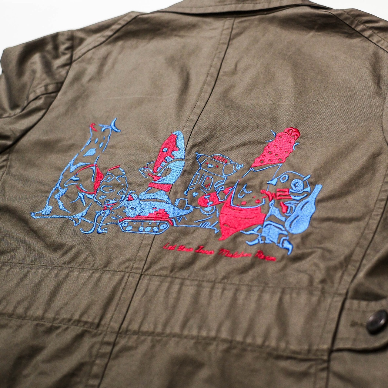 【一点物】KAIJU SHISHU Khaki JKT feat.足立真人